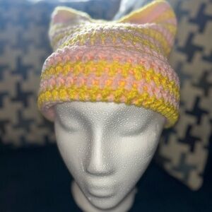 Colorful Crochet Beanie